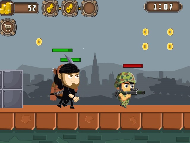 SOLDIERS COMBAT jeu en ligne | Jeux POMU